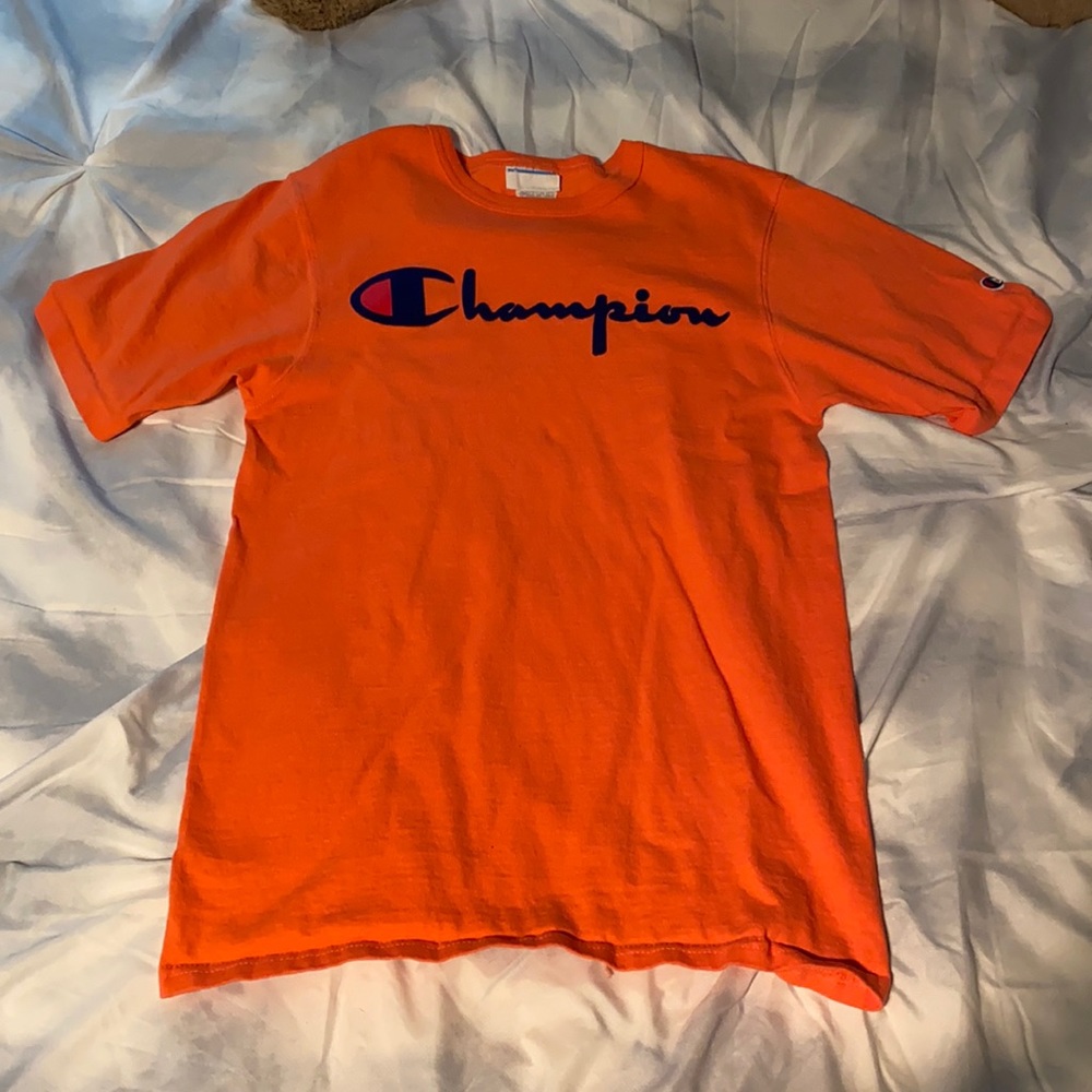 Champion orange t-shirt